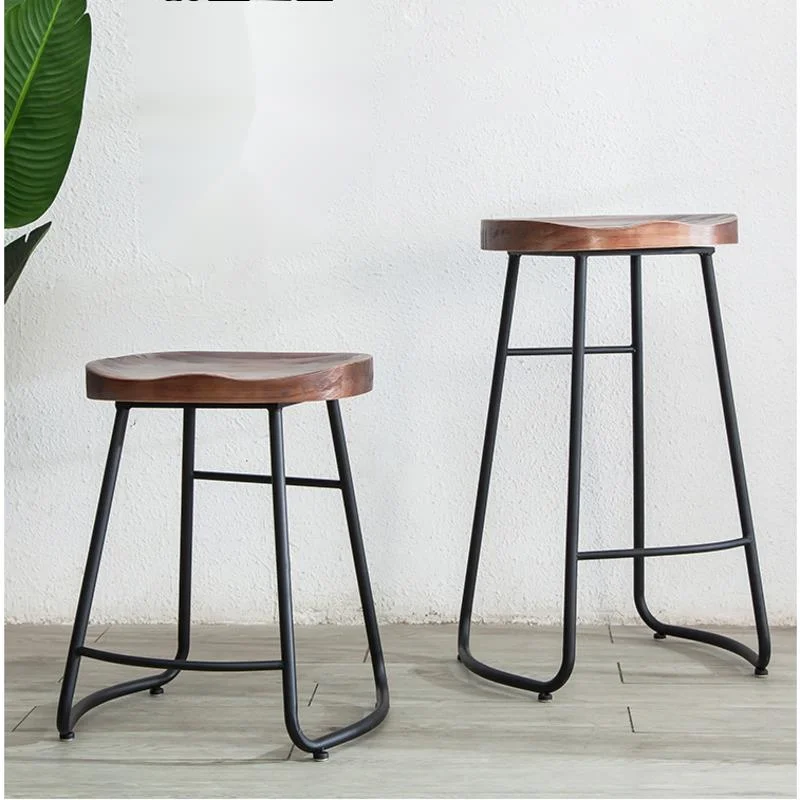 Home Bar Seating - كراسي بار حديدية بسيطة وعصرية، كرسي