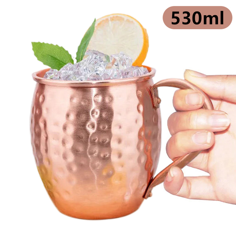 Mule Copper Mug - 【F】 كوب موسكو ميول نحاسي 100%