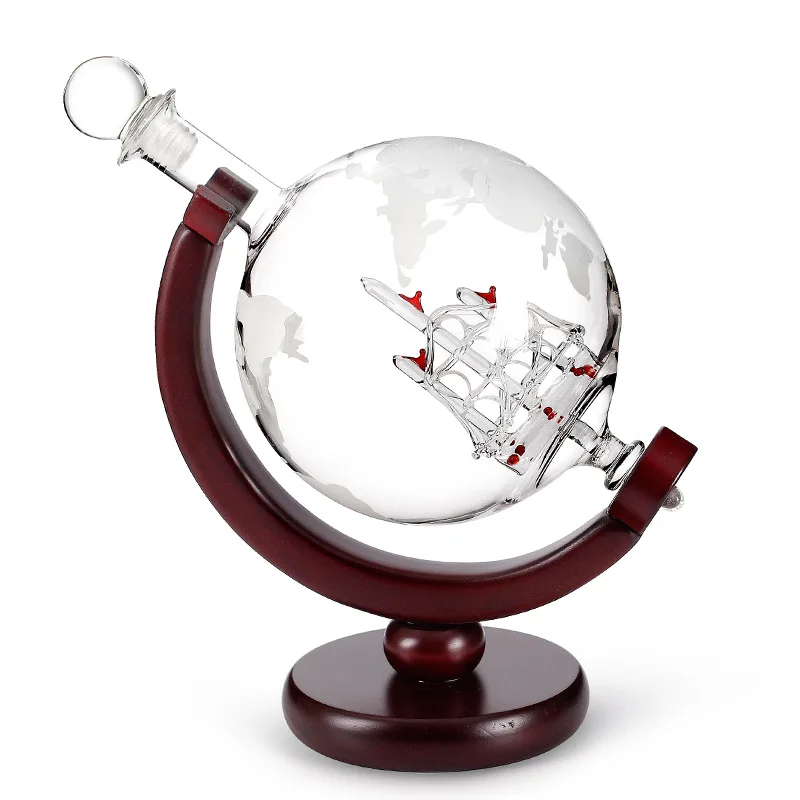 ويسكي الدورق غلوب كأس للنبيذ م - مراجعة Decanter Globe Set وسعره