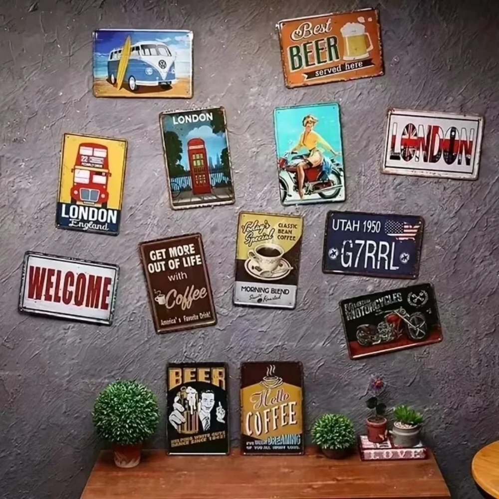 لوحة جدارية معدنية من الألومني - مراجعة Home Bar Set وسعره