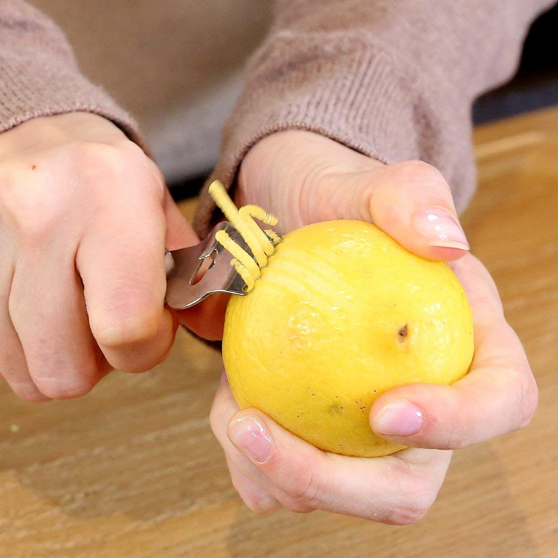 مبشرة الليمون Zester المصنوعة  - مراجعة Peeler Channel Knife وسعره