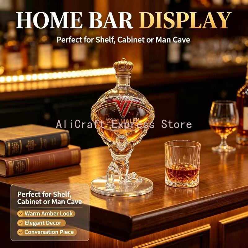زجاجة زجاجية على شكل كرة أرضية - مراجعة Decanter Globe Set وسعره