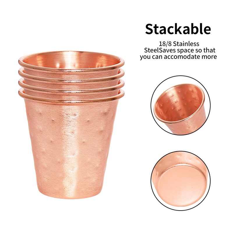 مجموعة من 4/6 أكواب البيرة الم - مراجعة Mule Copper Mug وسعره
