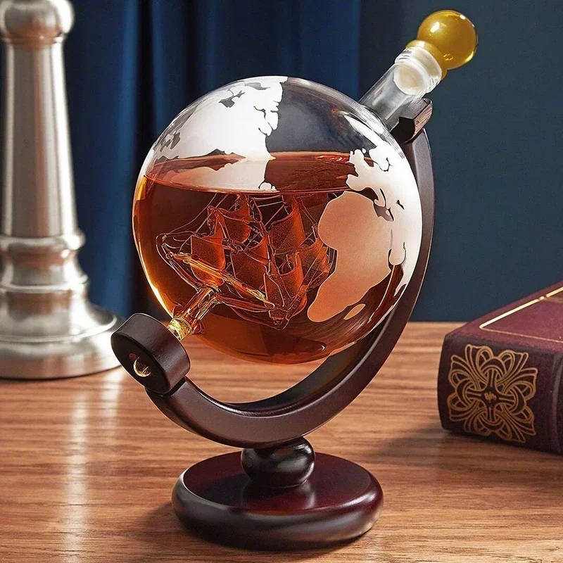 مجموعة إناء كرة أرضية إبداعية  - مراجعة Decanter Globe Set وسعره