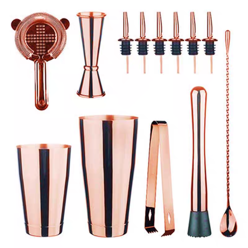 مجموعة بار كوكتيل شيكر: 2 هزاز - مراجعة Boston Shaker Set وسعره