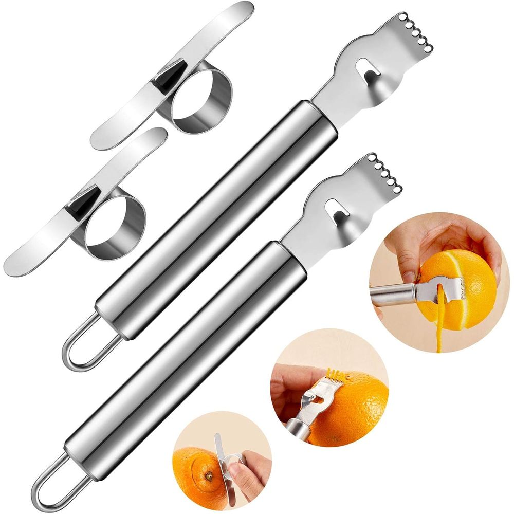 طقم مقشرة ومبشرة ليمون من الفو - مراجعة Peeler Channel Knife وسعره