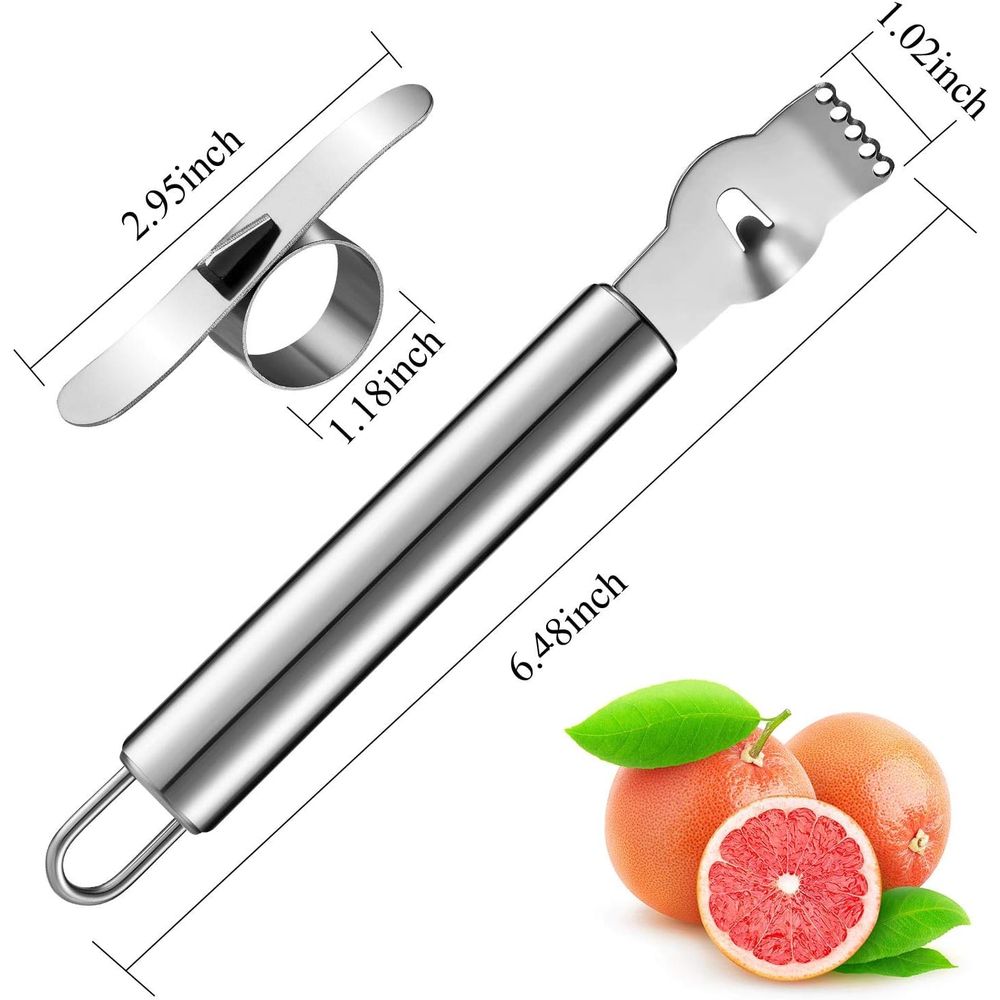 طقم مقشرة ومبشرة ليمون من الفو - مراجعة Peeler Channel Knife وسعره