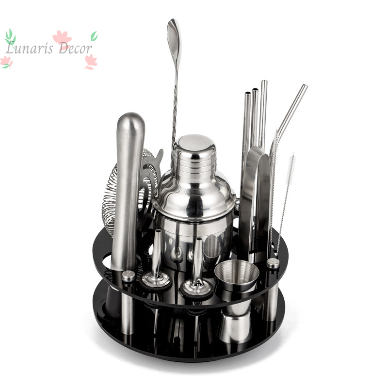 مجموعة أدوات بارتندر متكاملة م - مراجعة Boston Shaker Set وسعره