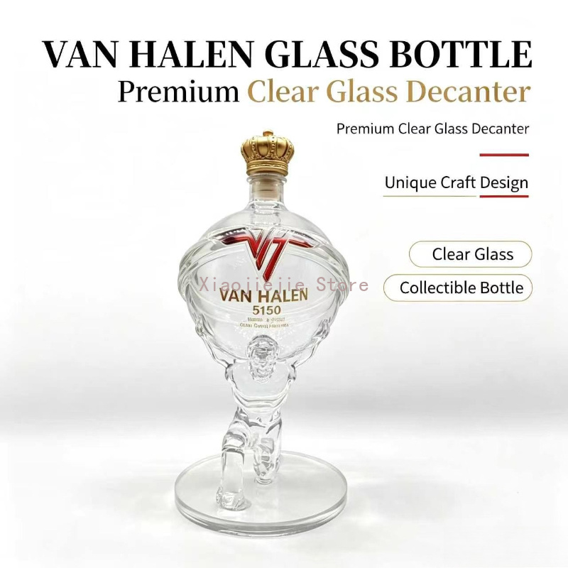 زجاجة ويسكي زجاجية فارغة بتصمي - مراجعة Decanter Globe Set وسعره