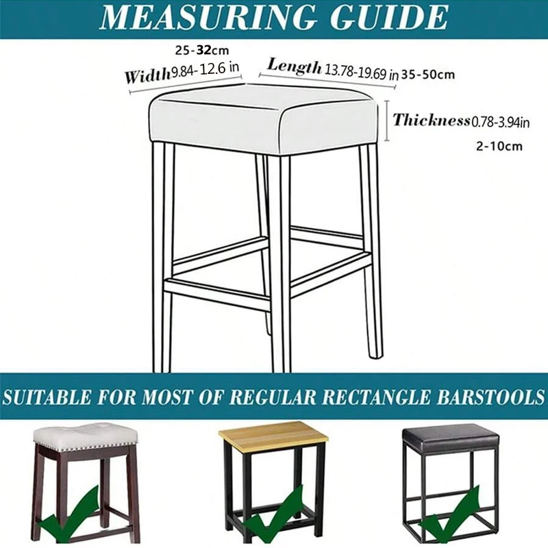 غطاء كرسي بار مرن قابل للغسل ب - مراجعة Home Bar Seating وسعره