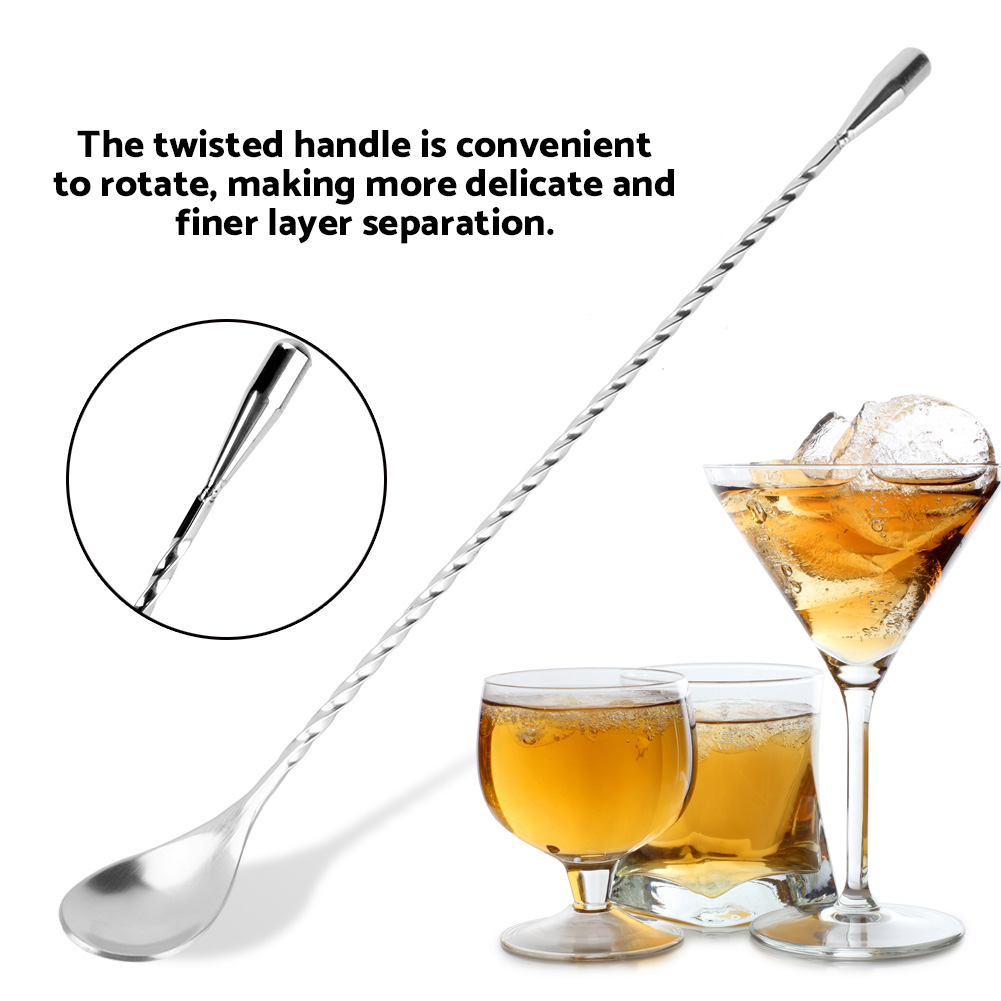 ملعقة خلط المشروبات من الفولاذ - مراجعة Bar Spoon Twisted وسعره