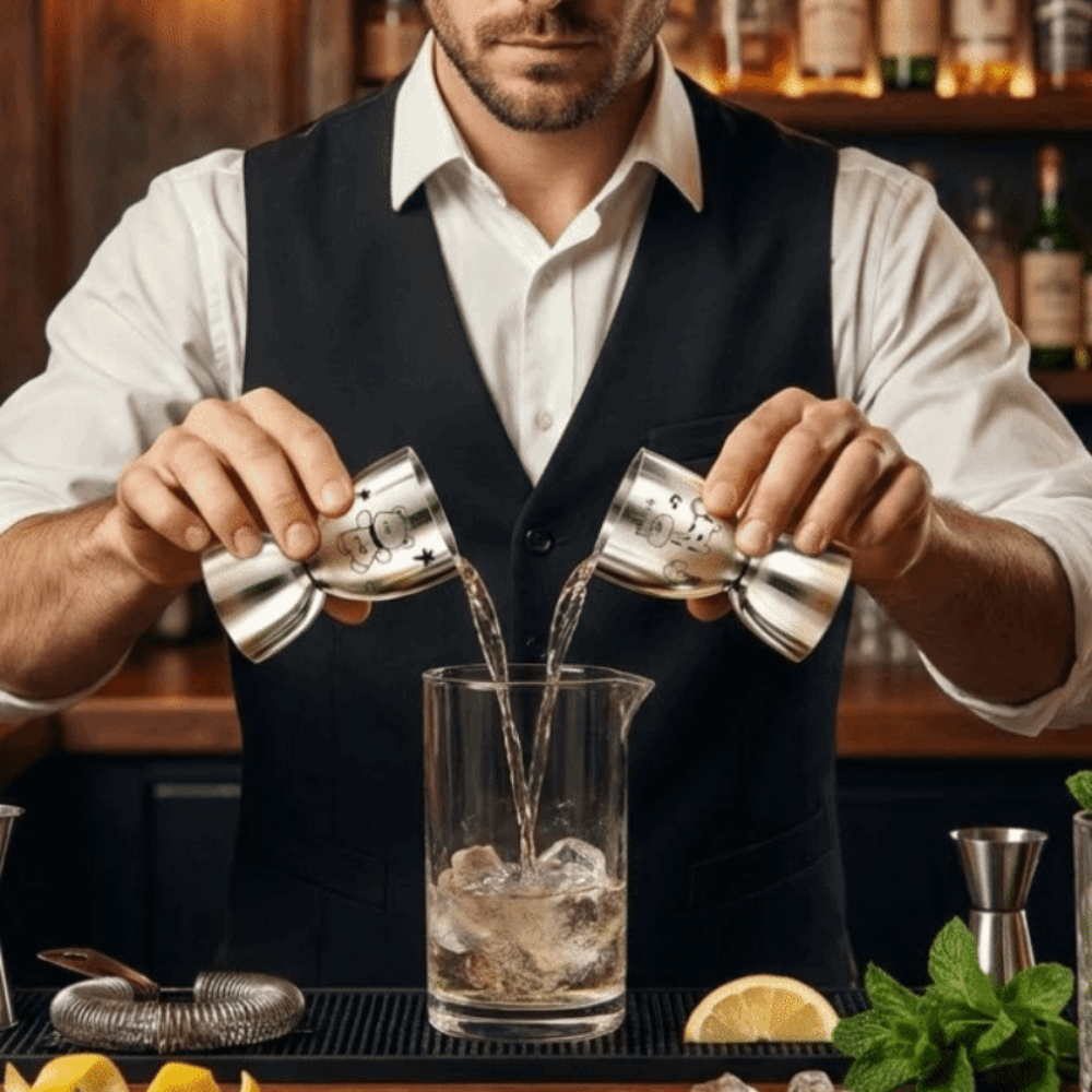 جهاز قياس من الفولاذ المقاوم ل - مراجعة Jigger Double Sided وسعره