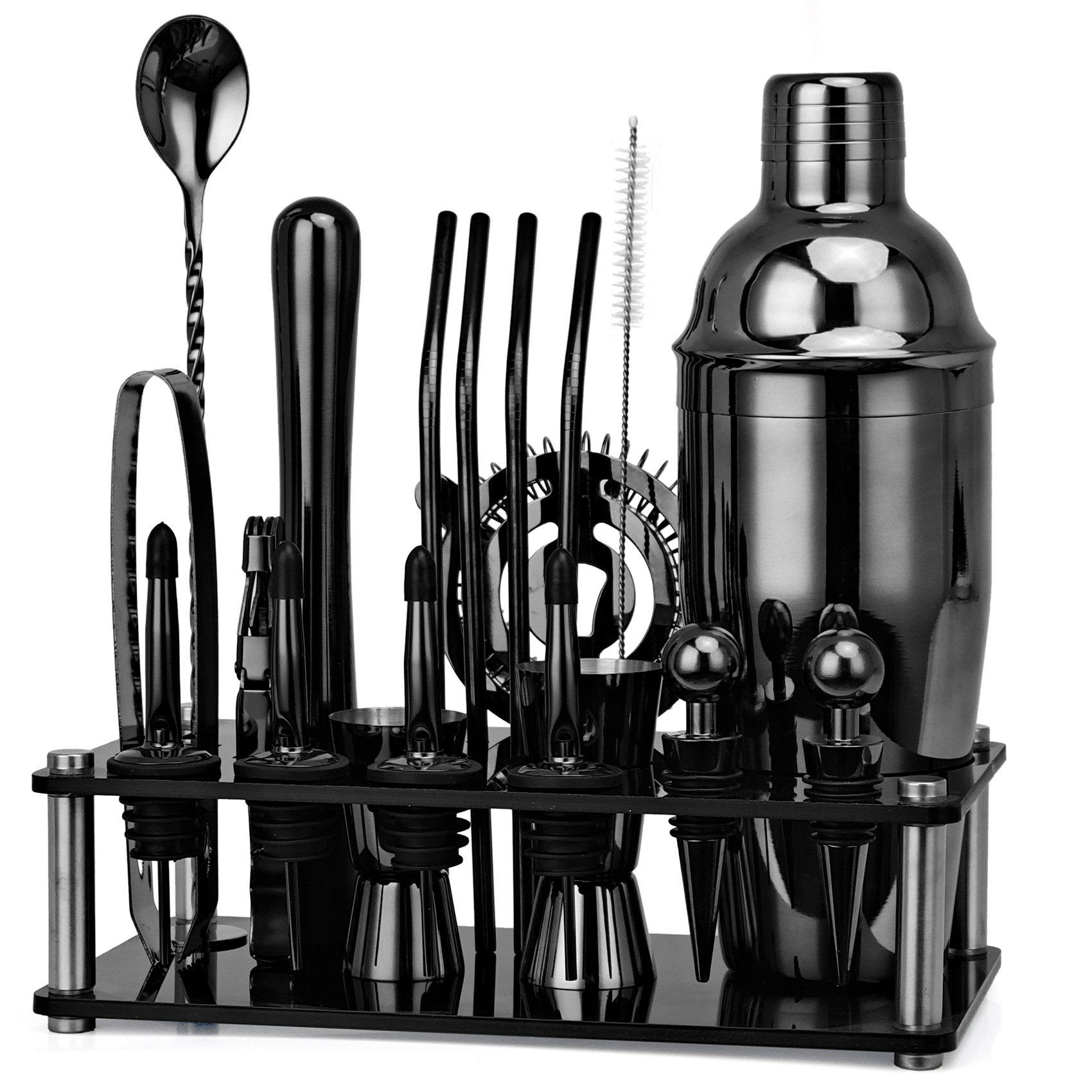 هزازات بوسطن لساقي الحانات ، ط - مراجعة Boston Shaker Set وسعره