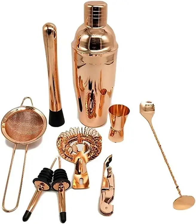 طقم أدوات البارتندر المكون من  - مراجعة Boston Shaker Set وسعره