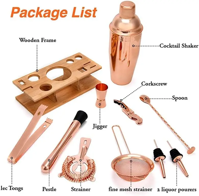 طقم أدوات البارتندر المكون من  - مراجعة Boston Shaker Set وسعره