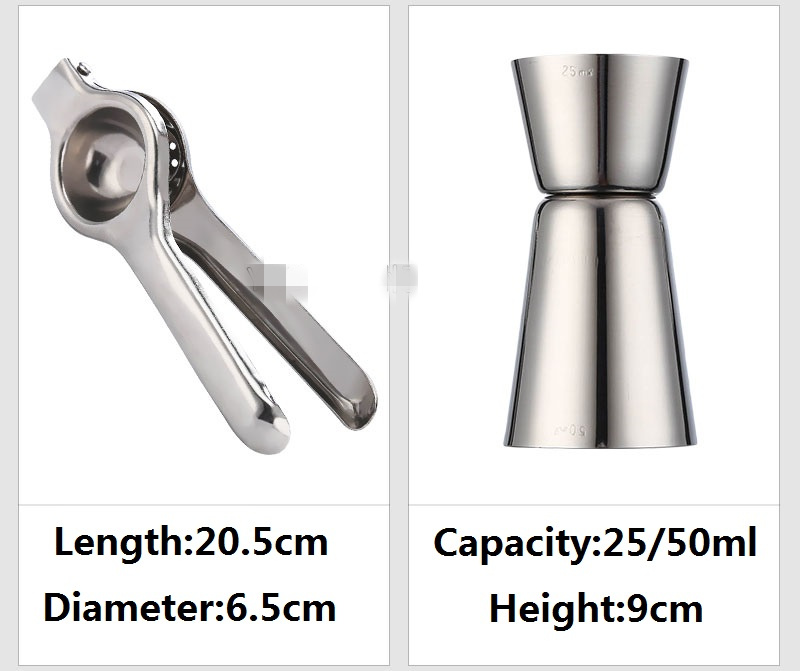 طقم شيكر كوكتيل من الفولاذ الم - مراجعة Boston Shaker Set وسعره