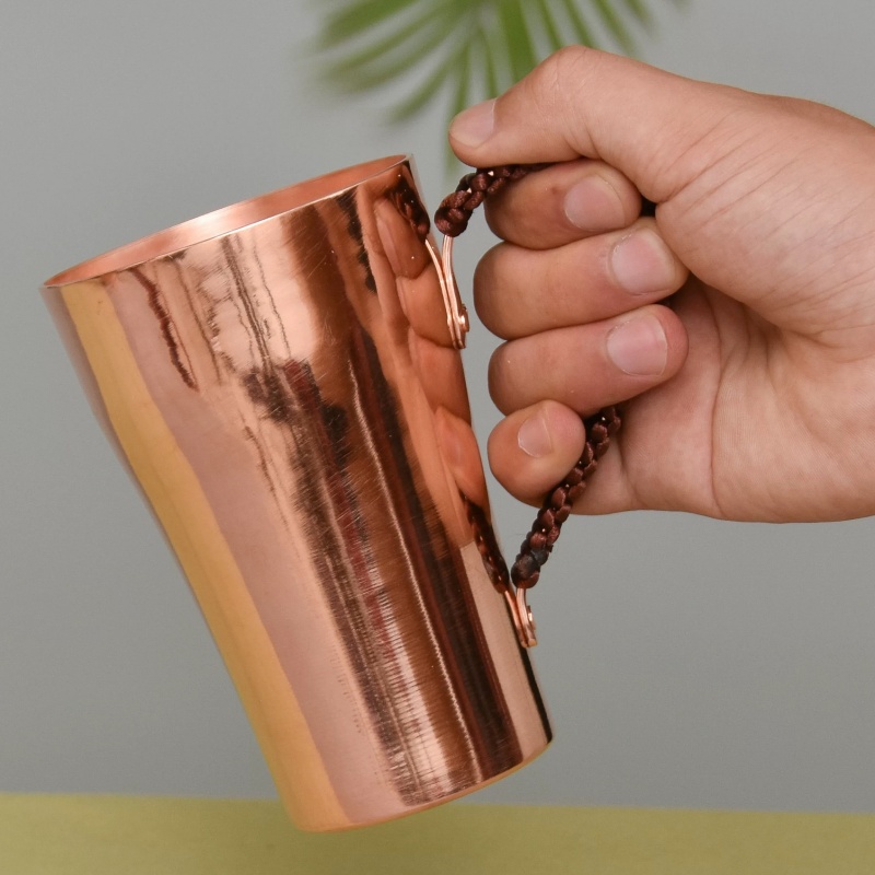 يدويا النحاس النقي البيرة الحل - مراجعة Mule Copper Mug وسعره
