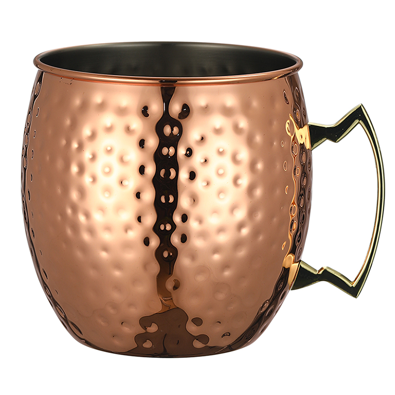 كوب بغل موسكو المطروق العملاق، - مراجعة Mule Copper Mug وسعره