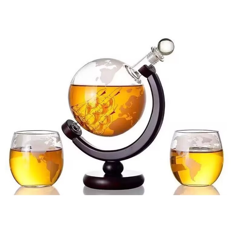1L الإبداعية غلوب الدورق مجموع - مراجعة Decanter Globe Set وسعره