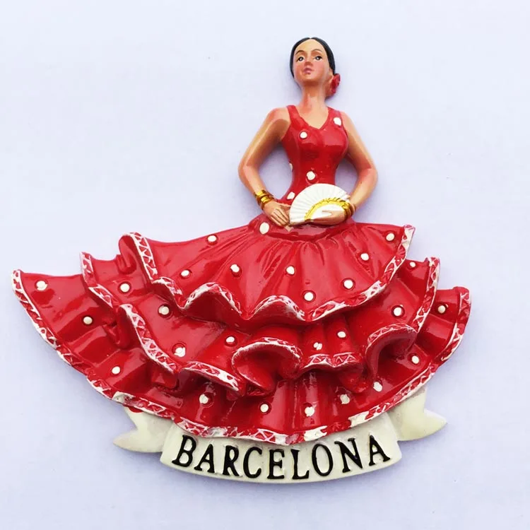 اسبانيا مغناطيس الثلاجة السفر  - مراجعة Home Barcelona وسعره